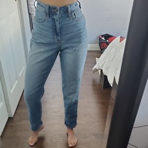 High rise mom jeans